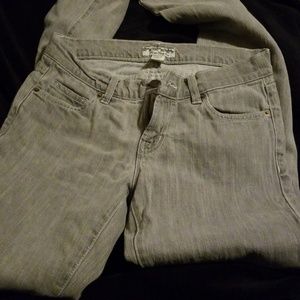 Gray slim jeans, 27